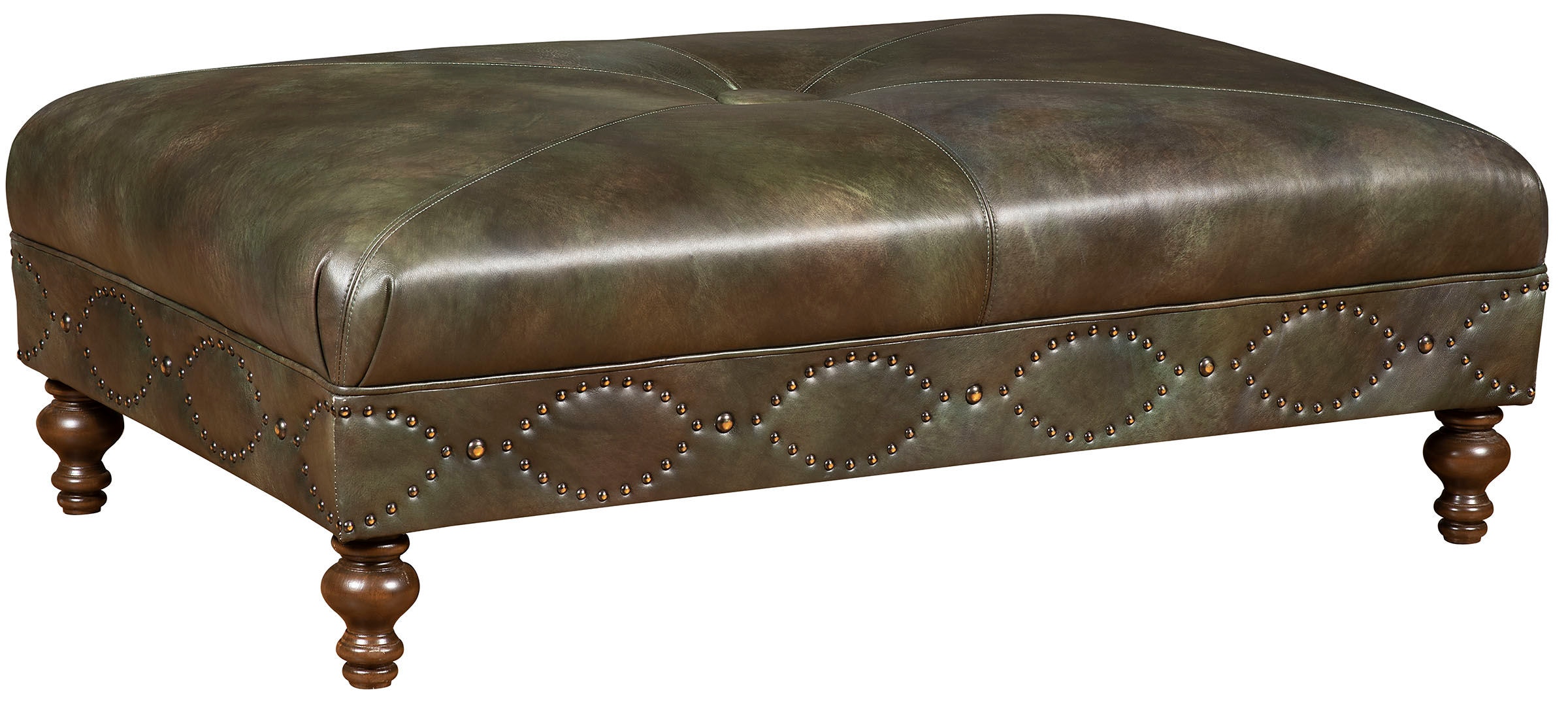 King Hickory Capital Ottoman 3RLNTL Capital Rectangle Large Ottoman